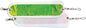 Luhr-Jensen 0 Coyote Flasher White/Chartreuse Dew and Crush Glow