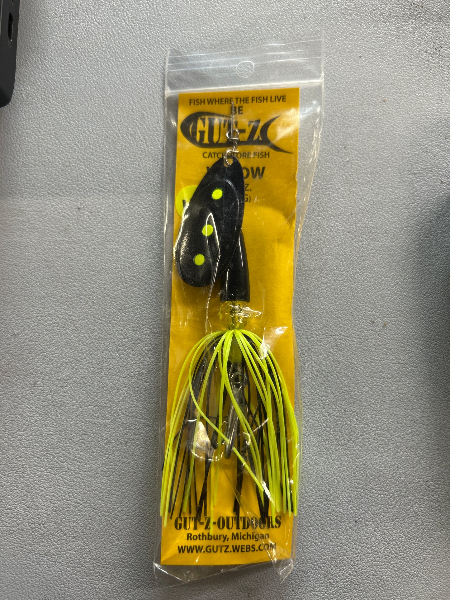 Gut-Z 5/8oz Widow Spinner Bait
