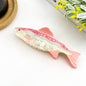 Salmon Acetate Hair Claw Clip, Fish-Shaped Claw Clip