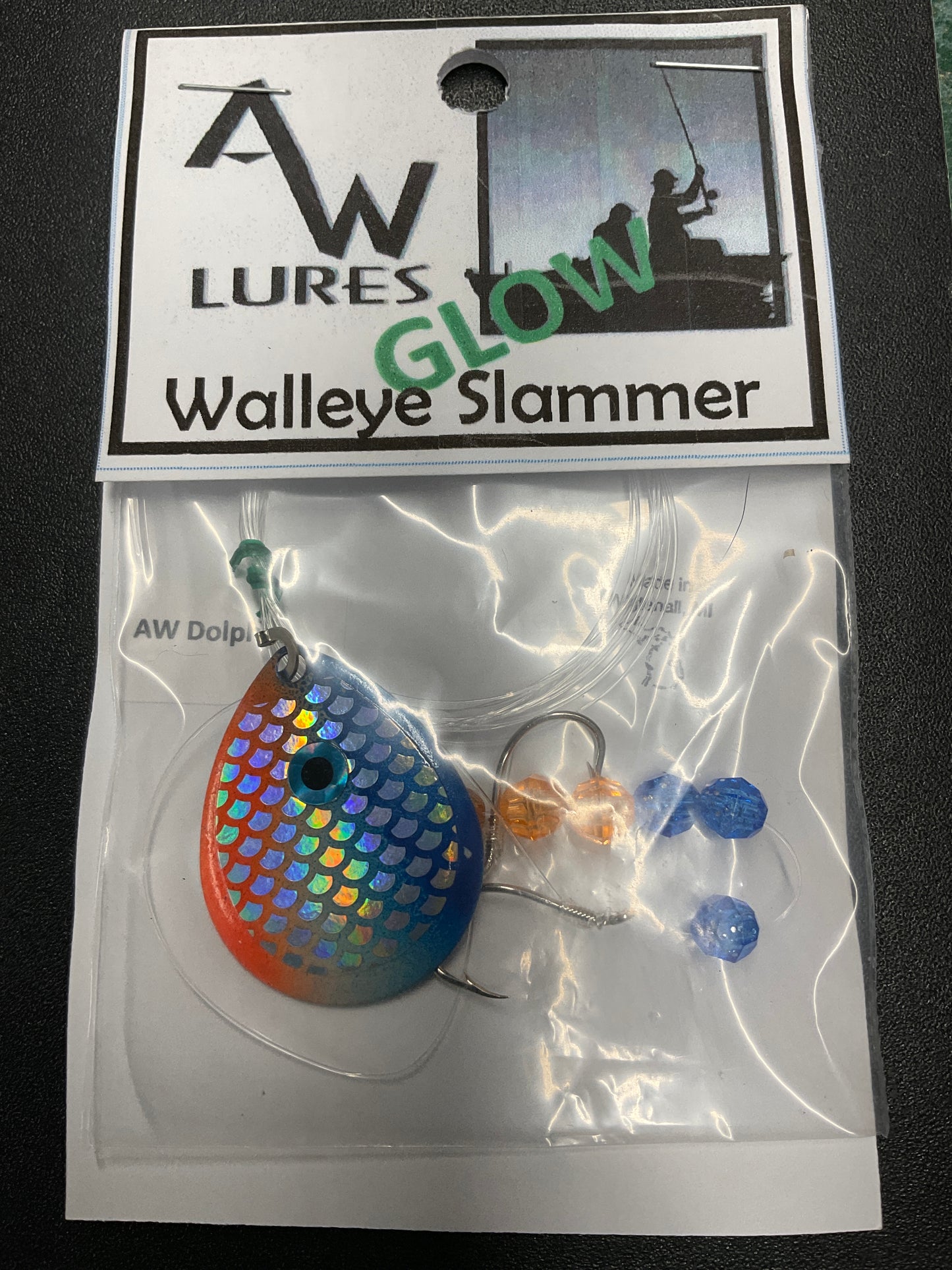 A & W Lures Walleye Slammer Worm Harness