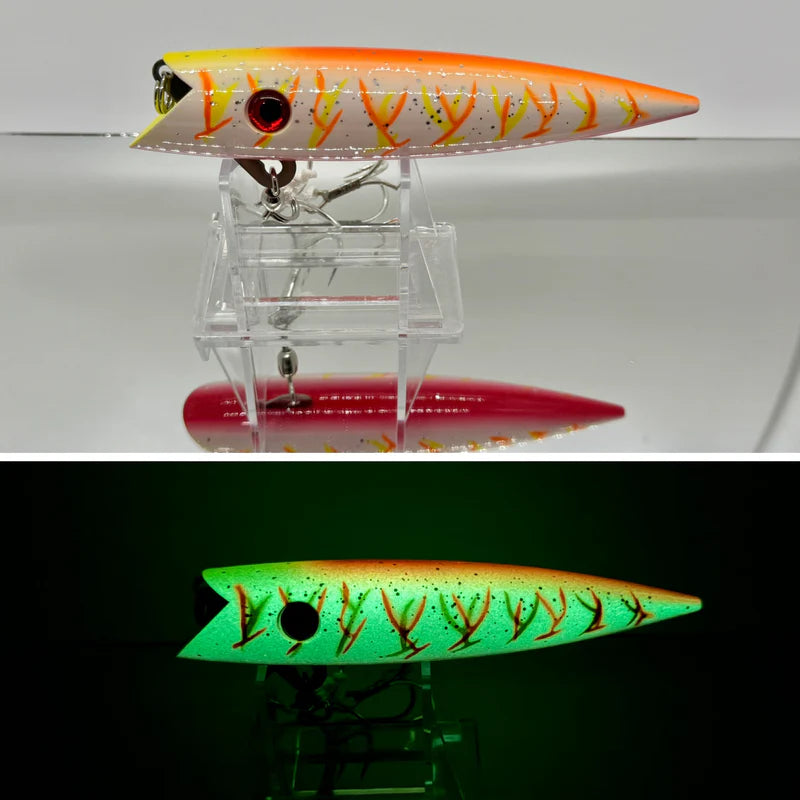 Gator Bait Full Boat Plug Flaming Charms