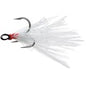 VMC X-Rap Tail Dressed Treble White SZ6  2PK