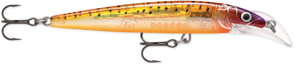 Rapala Scatter Rap Deep Husky Jerk® Glass Purple Sunfire