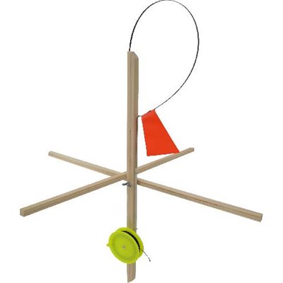 HT ENTERPRISE Wood Tip Up With Line