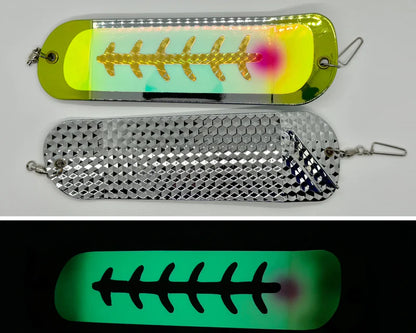 Gator Bait 8" Salmon Hammer Flasher