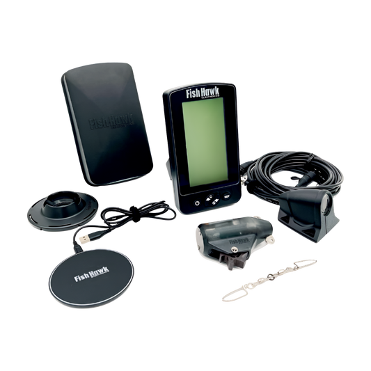 Fish Hawk Lithium Ultra System with Double Wide Transducer FH280