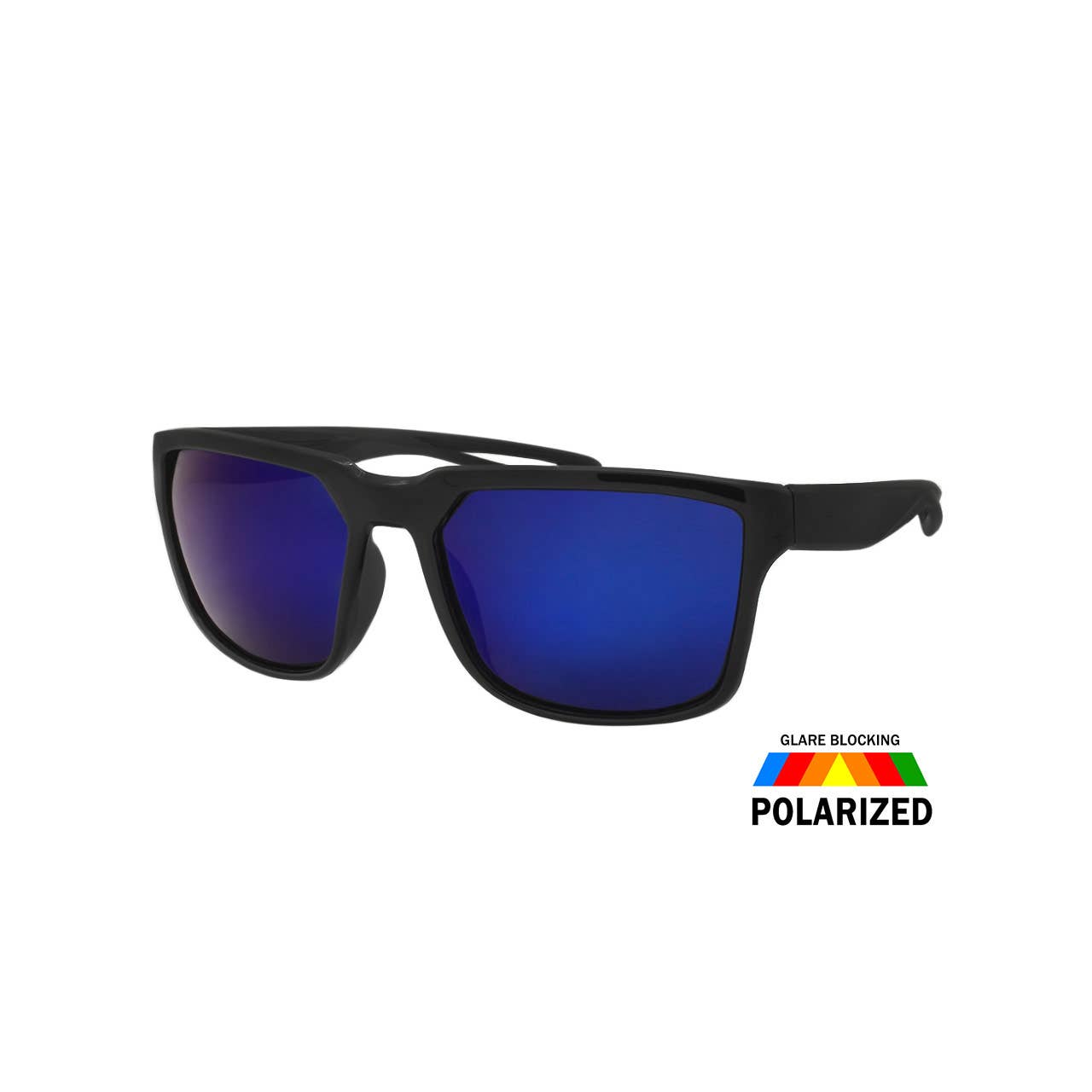 Polarized Mens Sport Sunglasses Color Mirror Lens New Look
