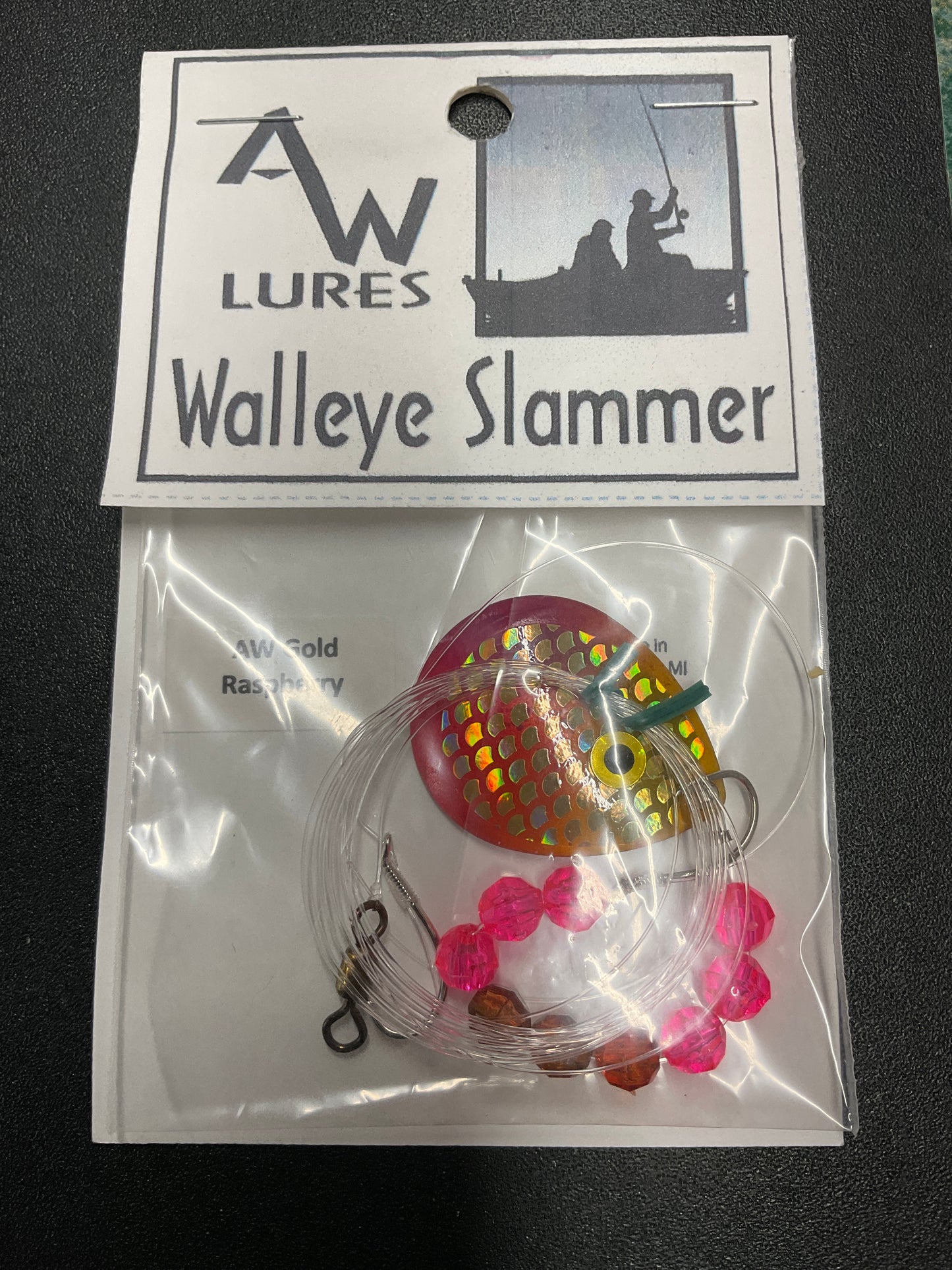 A & W Lures Walleye Slammer Worm Harness