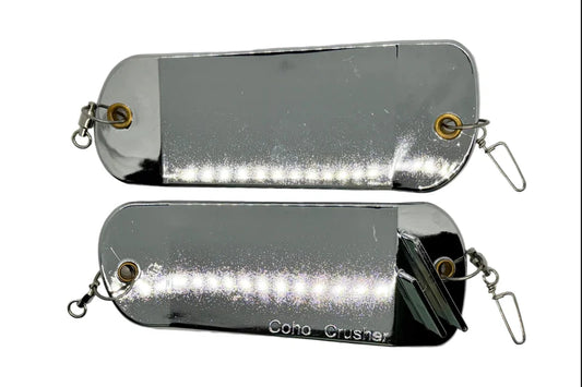 Gator Bait Coho Crusher Chrome Blank