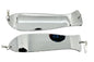Gator Bait 10" No Fin Fish Chrome Blank