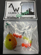 A & W Lures Walleye Slammer Worm Harness