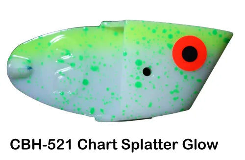 Dreamweaver Meat Heads Chartreuse Splatter Glow 4pk