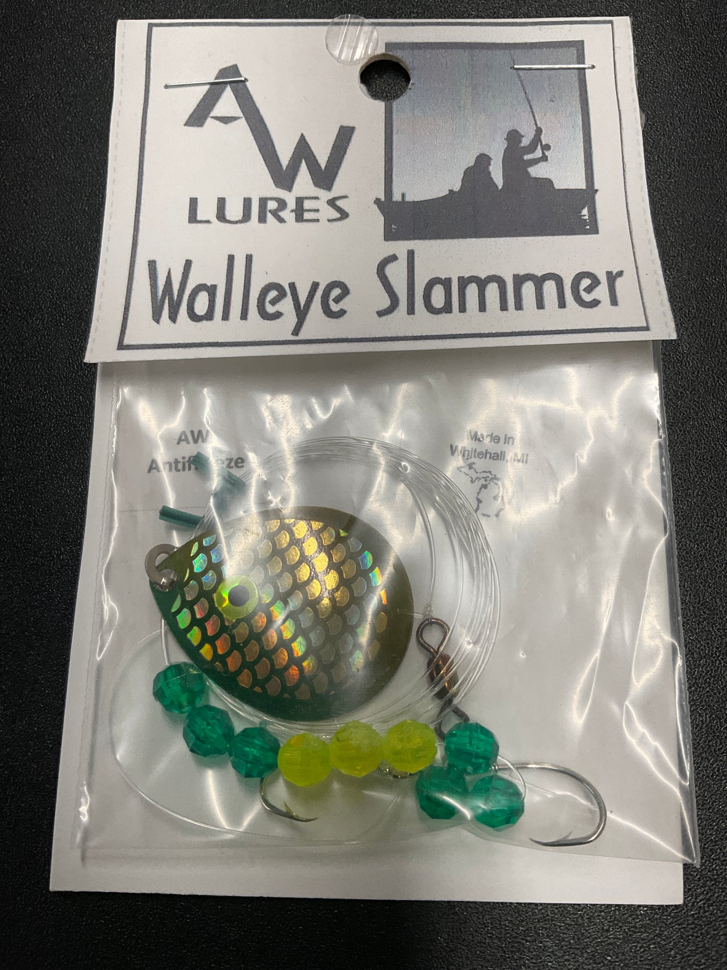 A & W Lures Walleye Slammer Worm Harness