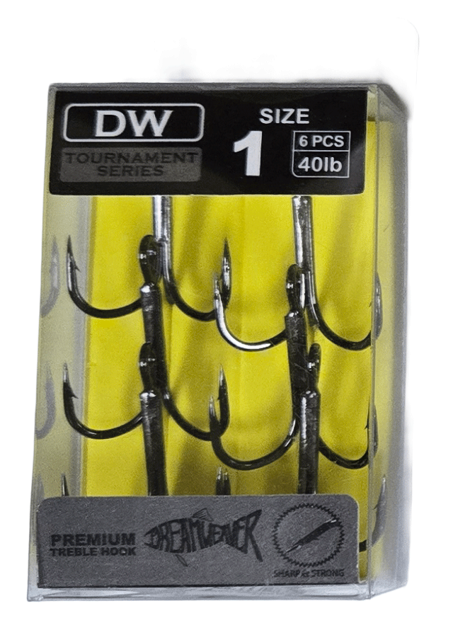 Dreamweaver Tournament Series Treble Hooks