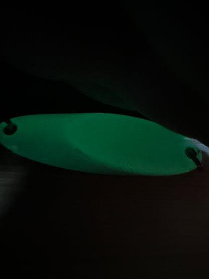 Glow Green 1oz Casting Spoon