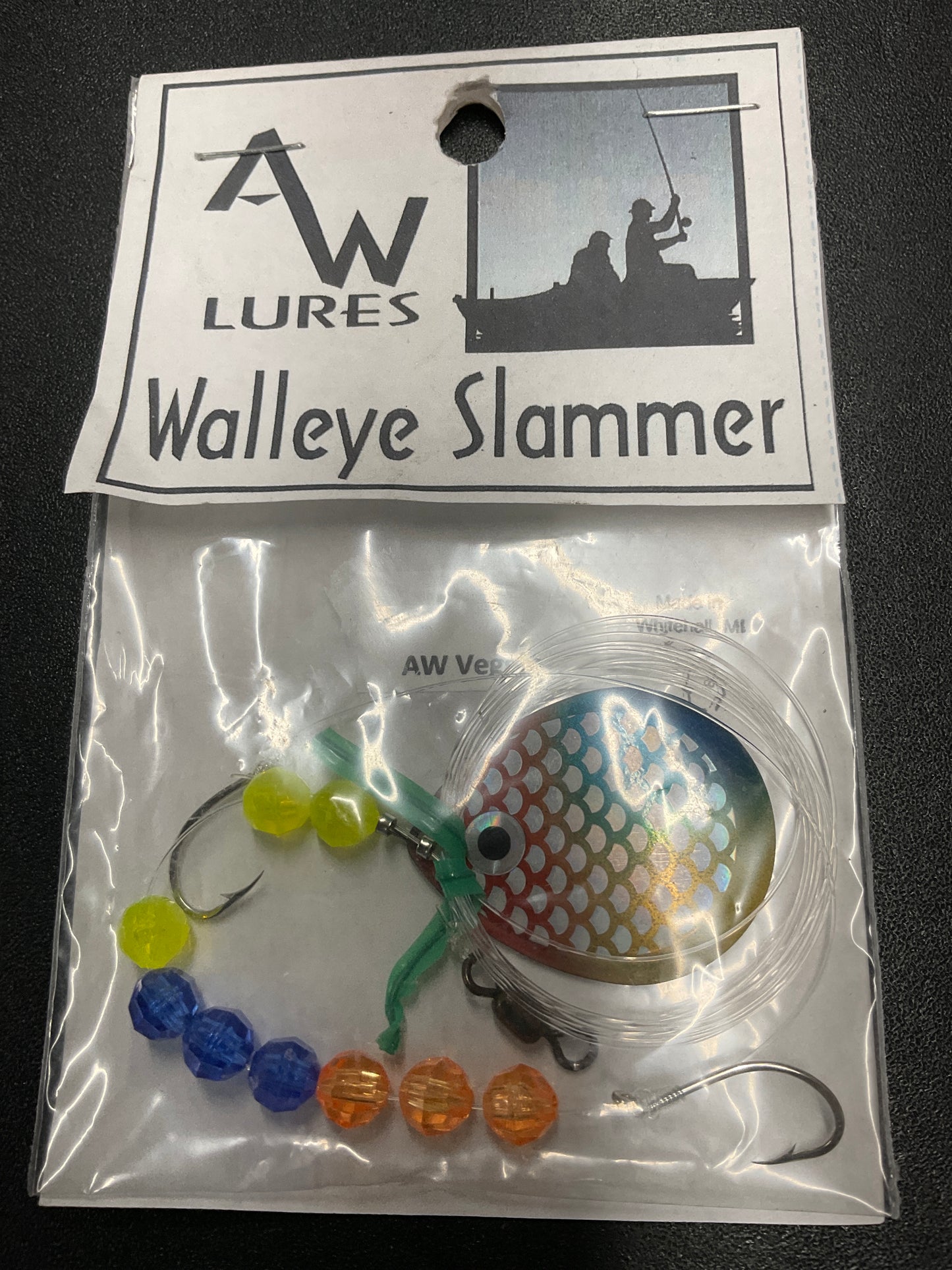A & W Lures Walleye Slammer Worm Harness
