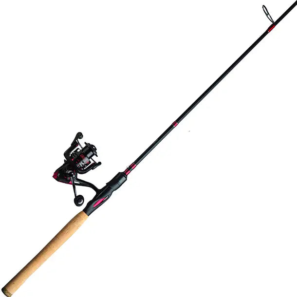 Eagle Claw EC2.5 Spinning Combo 6’6” Red/Black Medium Heavy - 2 Piece