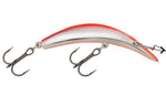 Kwikfish Xtreme (Non-rattle) Black Chrome Red Streak