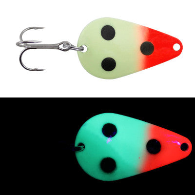 Moonshine Walleye Spoon Crab Face; 3 in.