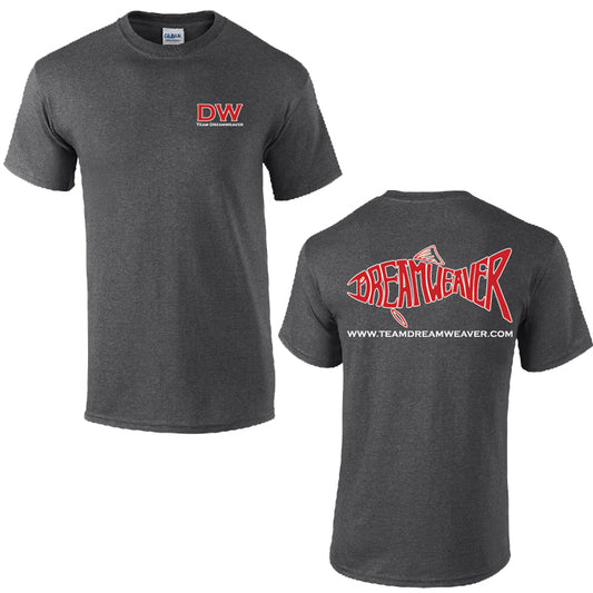 Dreamweaver Grey Logo Short Sleeve Shirts