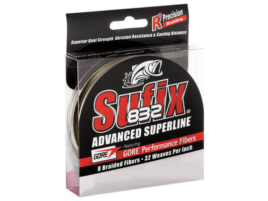 Sufix 832 Superline Braid (Neon Lime)