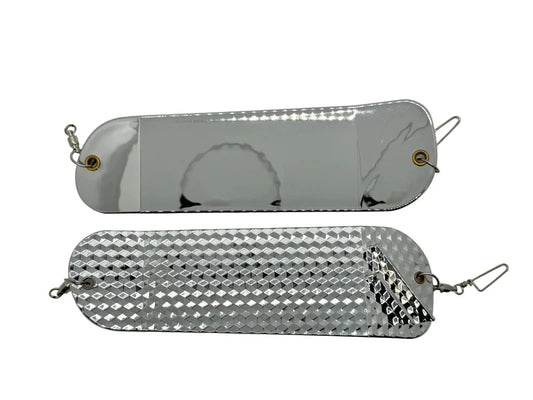 Gator Bait 8" Salmon Hammer Chrome Blank