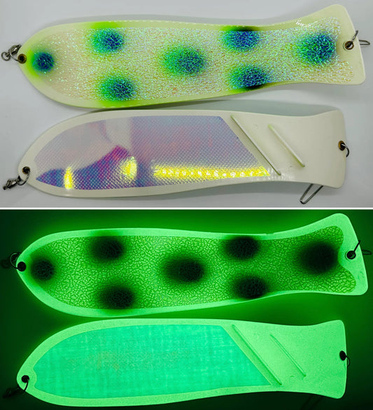 Gator Bait 12” Paddle Flasher Black Eye Peas