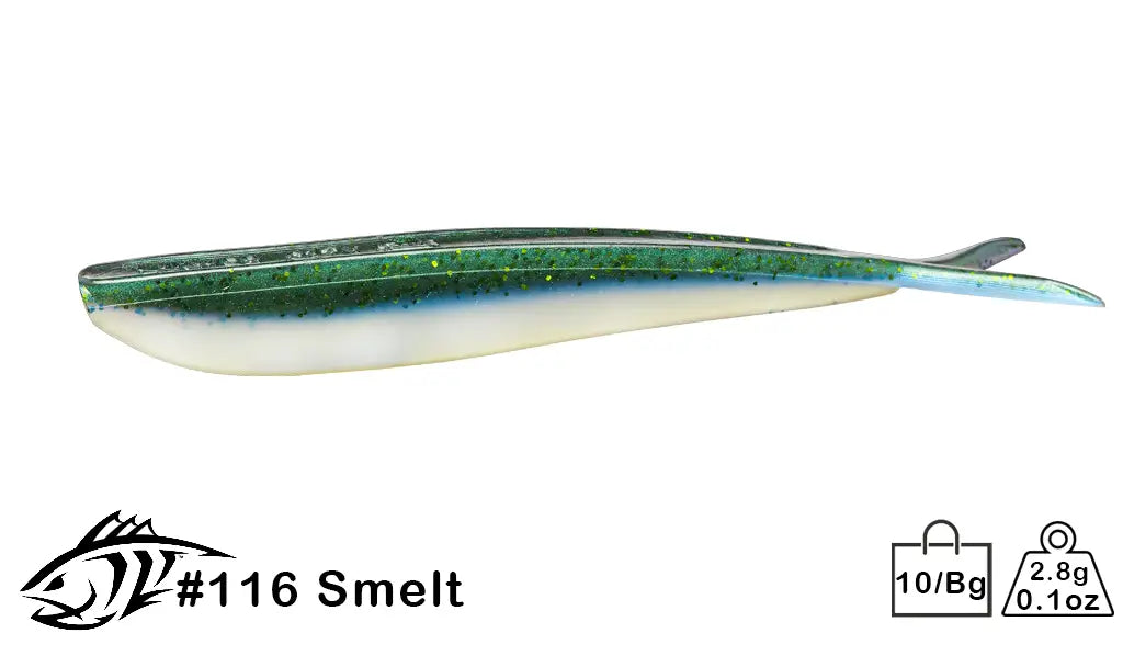 Lunker City Fin-S Fish 3.5" 10pk