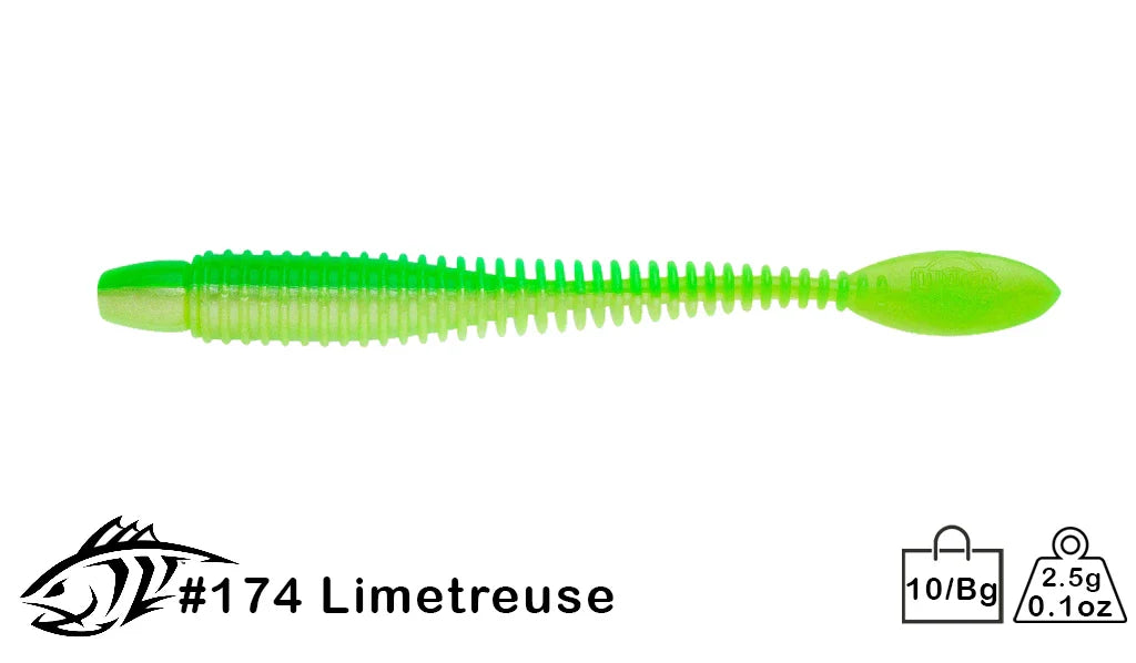 Lunker City Ribster 3" 10pk