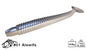Lunker City Swimmin' Ribster 4" 8pk