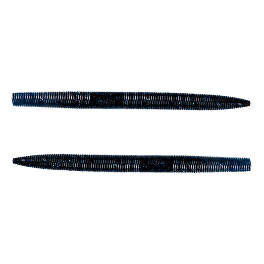 Googan Lunker Log 4" Black Blue Flake