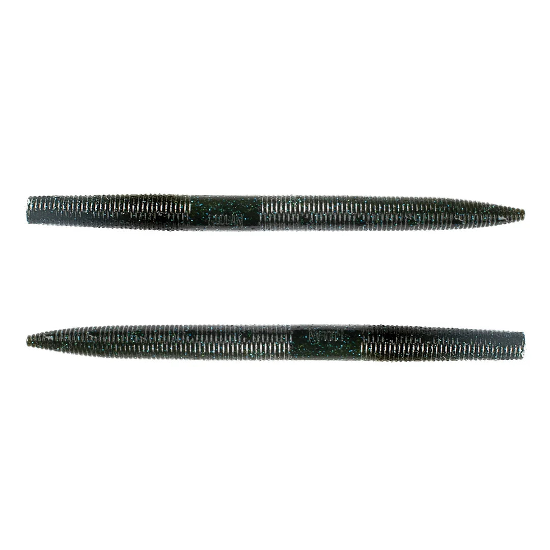 Googan Lunker Log 4" Green Pumpkin Blue