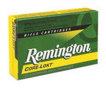 Remington Core-Lokt 270 Winchester Ammo 150 Grain Jacketed Soft Point