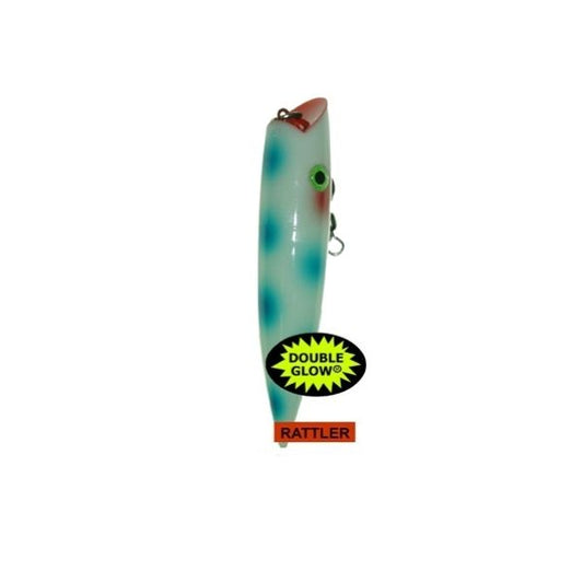 SH Ace Hi w/Rattle Glow/Blue Dots