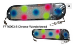 Dreamweaver Paddle Flip Fin ff76963-8 Chrome Wonderbread