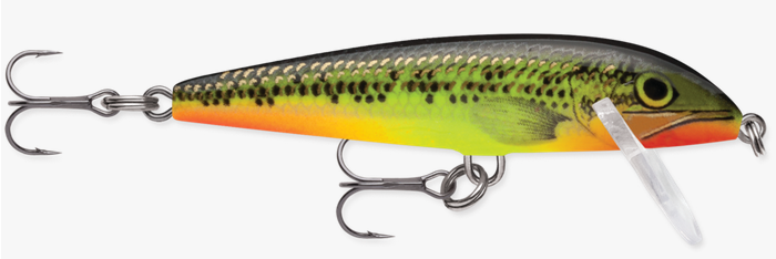 Copy of Rapala Countdown Sz 9 Fire Minnow