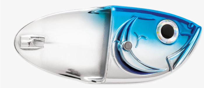 Luhr Jenson Cut Bait Head Chrome Blue