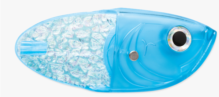 Luhr Jenson Cut Bait Head Fish Candy UV Blue