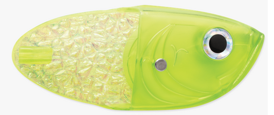 Luhr Jenson Cut Bait Head Fish Fish Candy UV Chartreuse