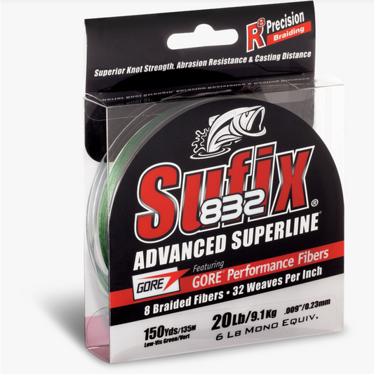 Sufix 832 Advanced Superline Costal Camo  40lb braid 300YDS