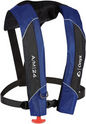 Onyx A/M-24 Automatic/Manual Inflatable Life Jacket, Blue