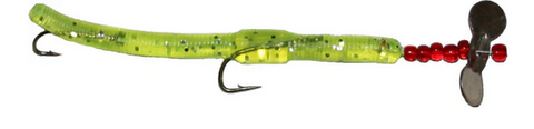 Rival Spin Chartreuse/Silver Flake WR1PK-14G