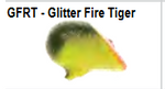 Yakama Lil' Wobble Glo Bodies 4pk Sz8 Glitter Fire Tiger