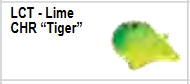 Yakama Lil' Wobble Glo Bodies 3pk Sz8 Lime Chartruse Tiger