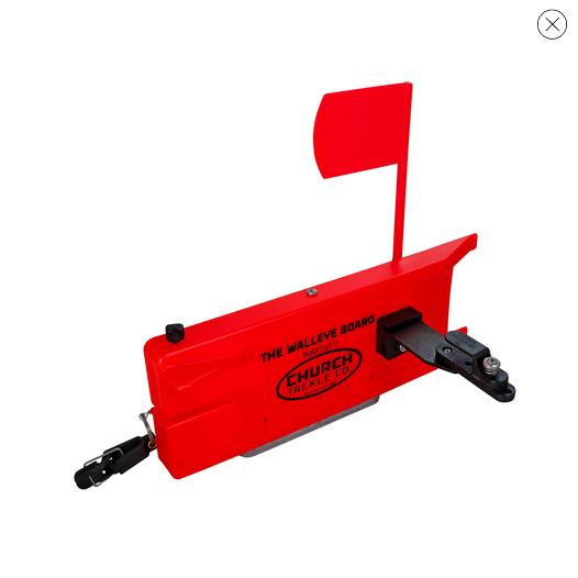 Church Tackle Co The Walleye Board Fully Assembled With Flag System
