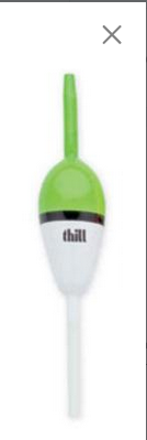 Bubble Gum Oval Slip Float 7/8"