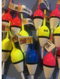 Thill Bubble Gum Oval Spring Float 1"