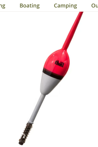 Thill Bubble Gum Oval Spring Float 3/4"