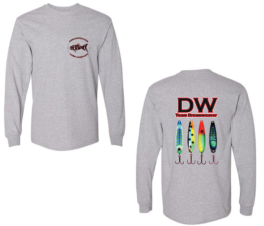 Dreamweaver Long Sleeve Grey Spoon Shirts