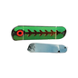Sal-Eye 8" Salmon Flasher Mixed Veggie Chrome